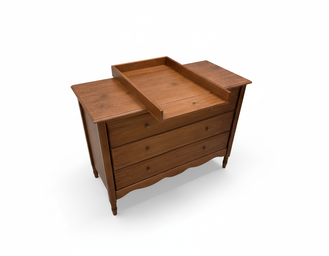 Heritage Changing Top - Walnut